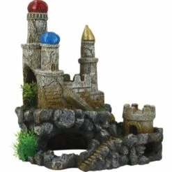 4FISH Aquarium Dekoration Burg 19 X 14,5 X 22 Cm