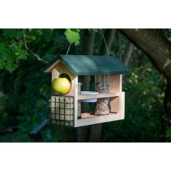 Dobar 7-in-1-Futterstation, Holz 4 Dobar 7-in-1-Futterstation, Holz – Bild 2