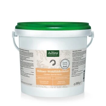 Aniforte Hühner Wohlfühlkräuter 0,5kg 3 Aniforte Hühner Wohlfühlkräuter 0,5kg