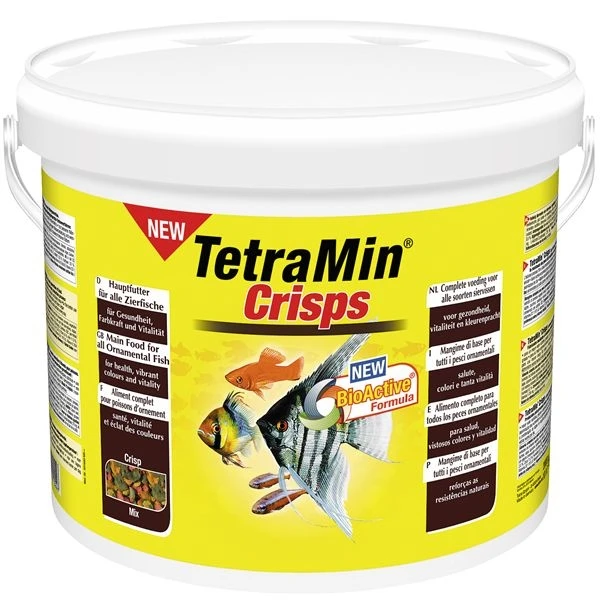 TetraMin Crisps Alleinfuttermittel Für Aquarien 10 Liter 3 TetraMin Crisps Alleinfuttermittel Für Aquarien 10 Liter