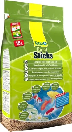 Tetra Teichstäbchen - 15 Liter 6 Tetra Teichstäbchen - 15 Liter -Fische Als Haustiere TETRAPOND STICKS 15 Liter p 1