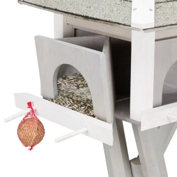 Trixie Futterhaus Natura Mit Ständer 8 Trixie Futterhaus Natura Mit Ständer – Bild 6