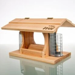 Aniforte Wild Futterhaus Für Wildvögel + 200g Futter