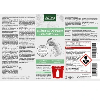 Aniforte Milben STOP Kieselgur Inkl. Stäuberflasche 2kg 4 Aniforte Milben STOP Kieselgur Inkl. Stäuberflasche 2kg – Bild 2
