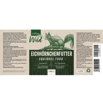 Aniforte Eichhörnchenfutter 1 Kg 9 Aniforte Eichhörnchenfutter 1 Kg – Bild 7