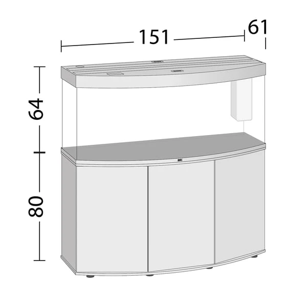 Juwel Aquarium Vision 450 LED (2021) 4 Juwel Aquarium Vision 450 LED (2021) – Bild 2
